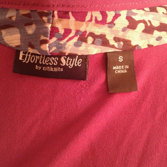 Effortless Style S Open front Cardigan Small Lagenlook Flowy Drapey Layered Look - Picture 7 of 7